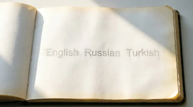 open notebook with faint ghosted words fading, soft morning light (AI-generated illustration)