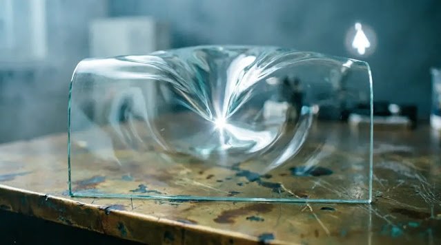 Folding glass code canvas, focused light reflection, steady pulsing cursor, cool gradient volumetric light (AI-generated illustration)